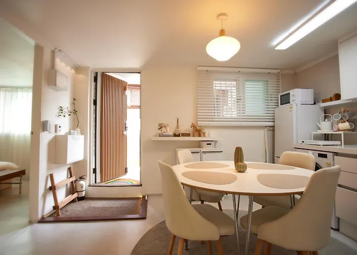 ヴィラ Suajae 2room,3bed ,3mins Hapjeong 1f *